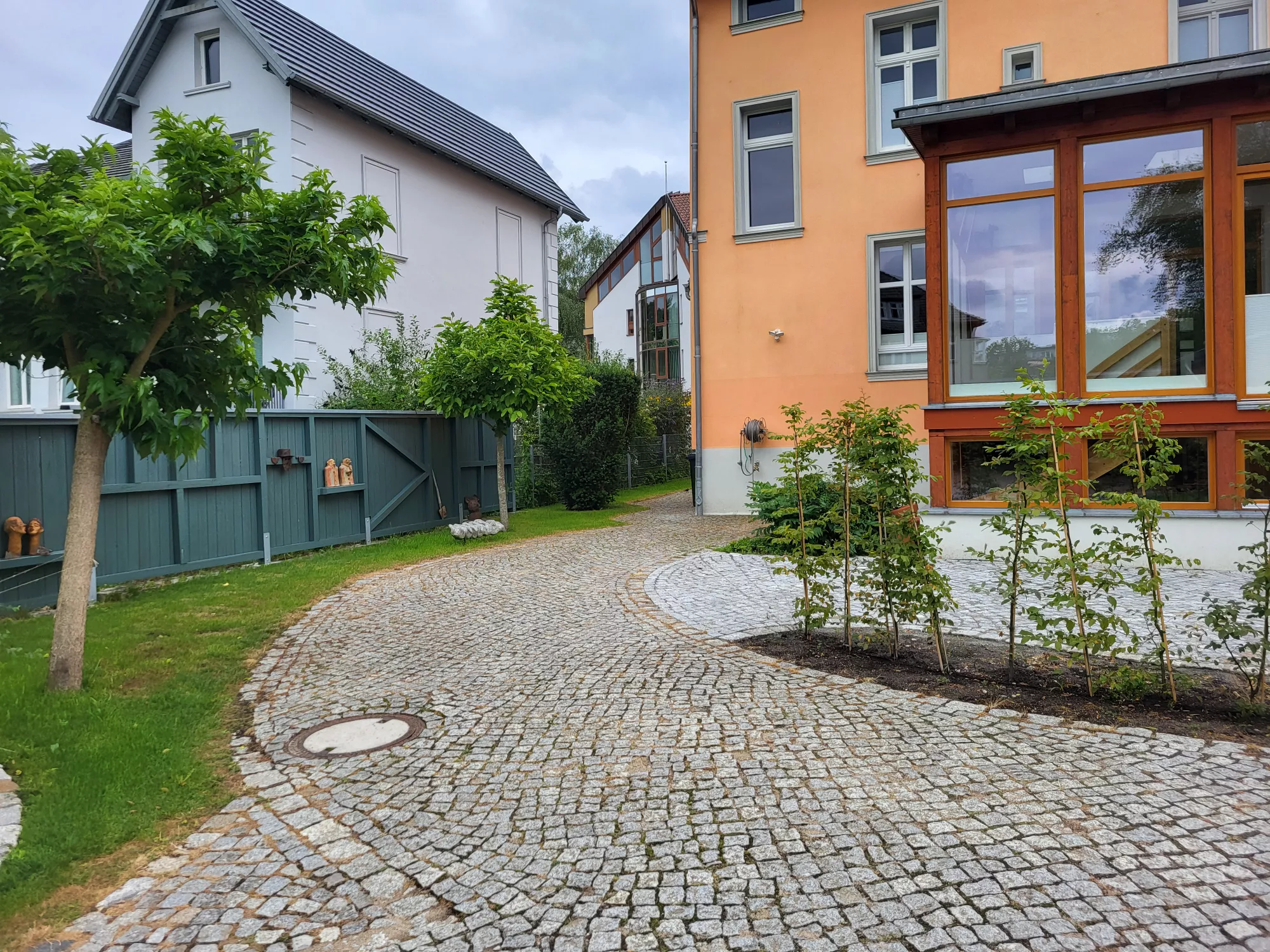 Hinteransicht Ferienwohnung Neubrandenburg in der Villa ValenTina - Ferienwohnungen Reißhauer